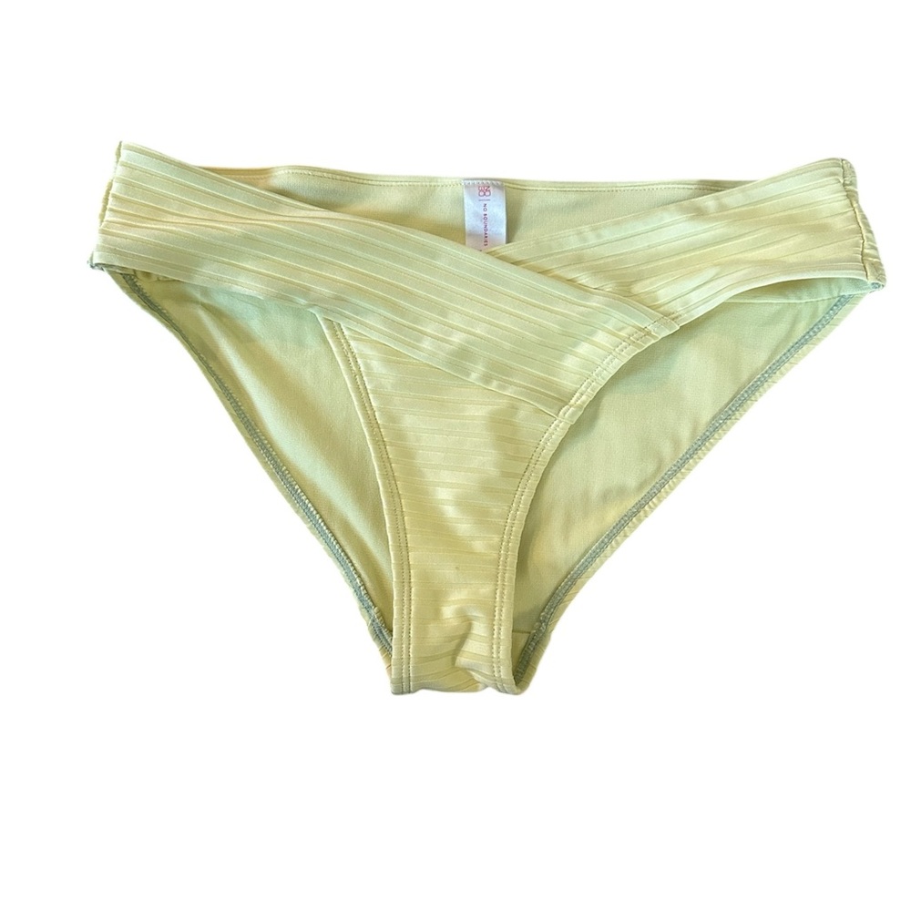 No Boundaries Light Yellow Bikini Bottom